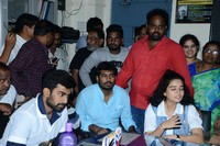 London Babulu Movie Team at AVN College Vizag